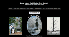 Desktop Screenshot of greatlakestrailtreesociety.org